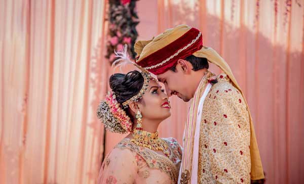 A wedding couple representing secure lifelong connections